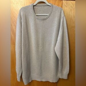 Cashmere crewneck sweater size xxl